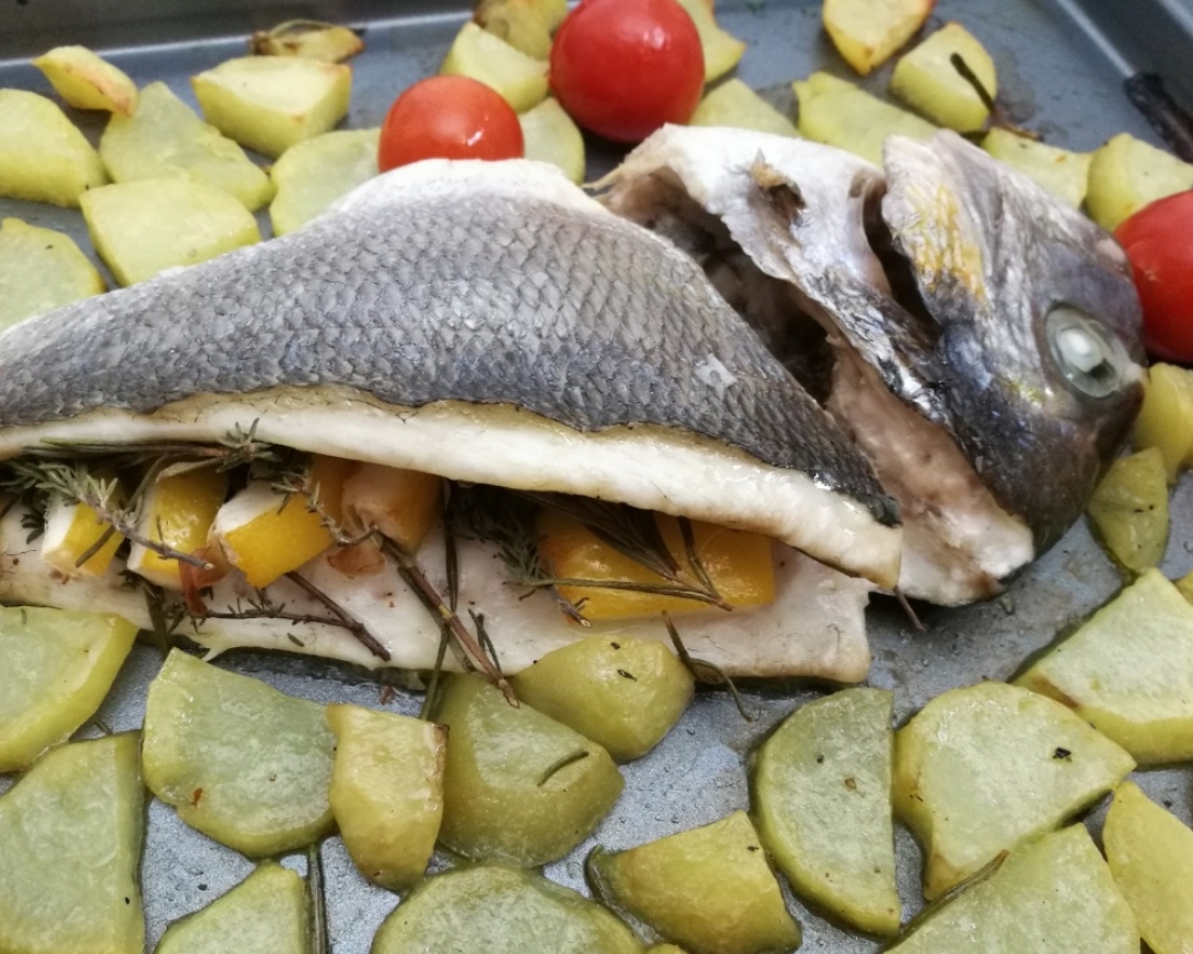 意大利家常烤鱼的做法