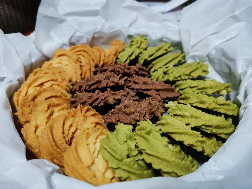 零失败花纹超级立体的黄油曲奇