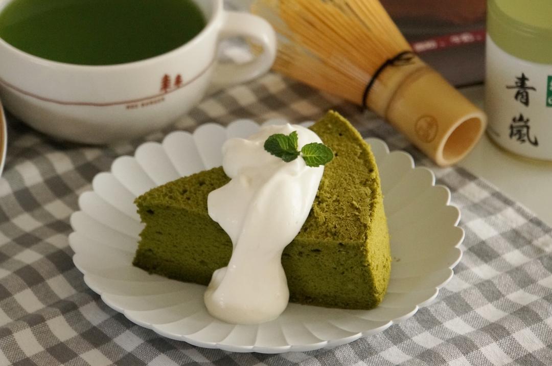 青井老师の抹茶戚风（17cm或18cm中空模）