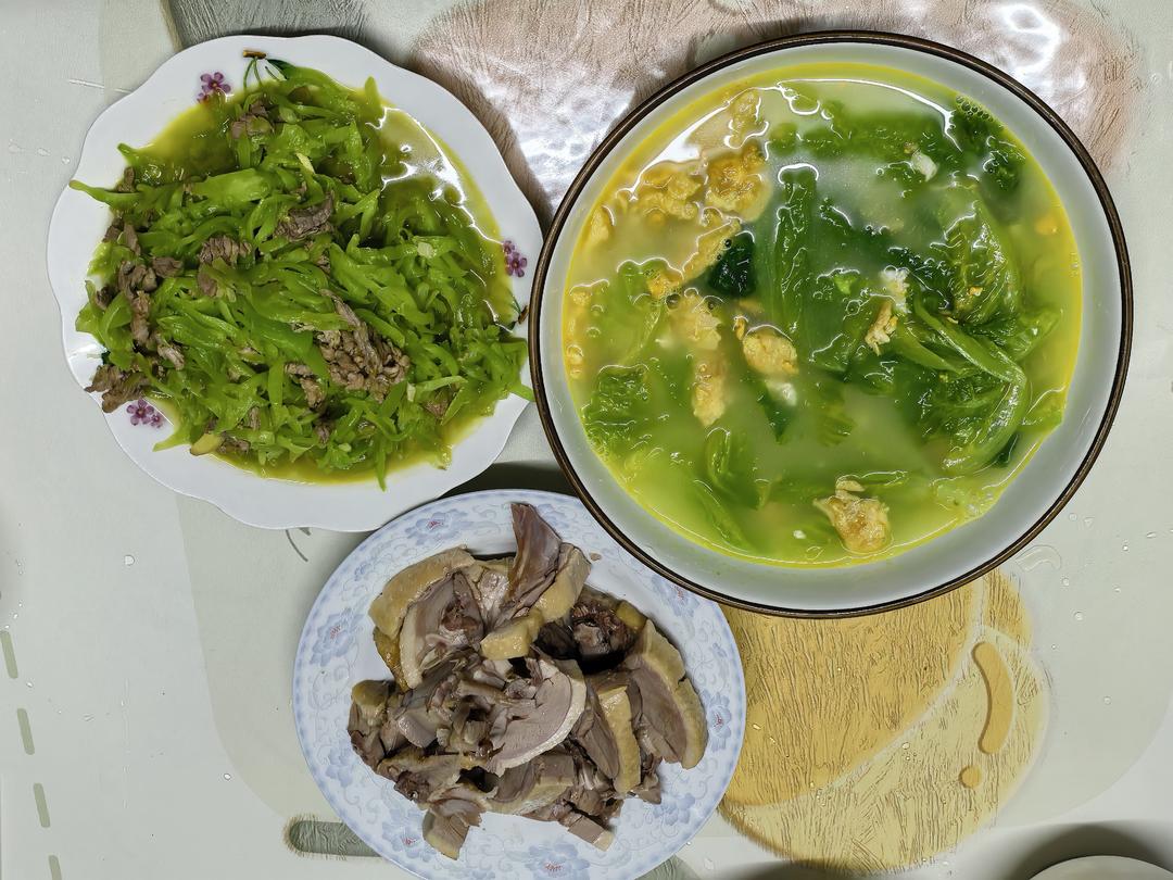 低卡掉秤生菜鸡蛋汤