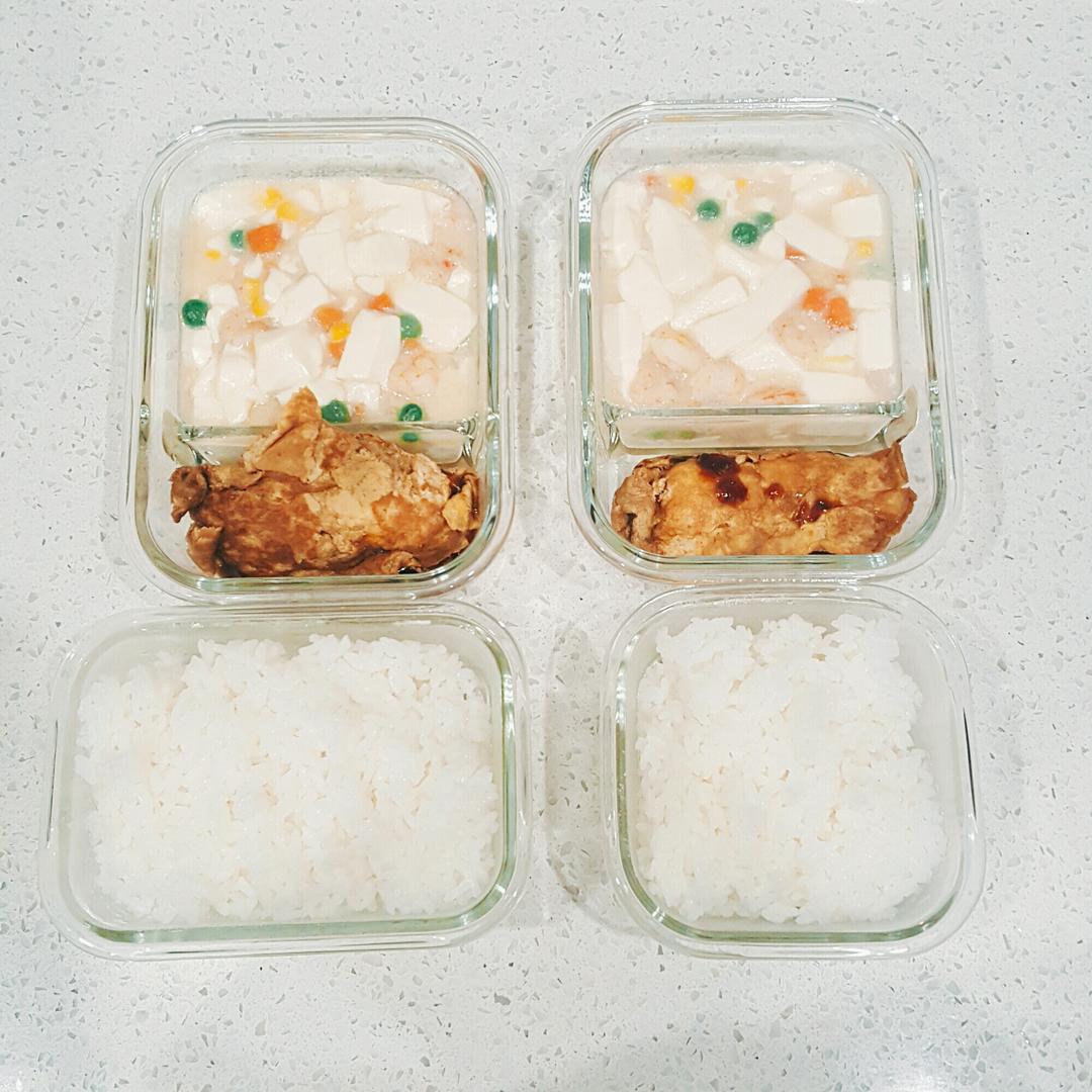 虾仁豆腐煲
