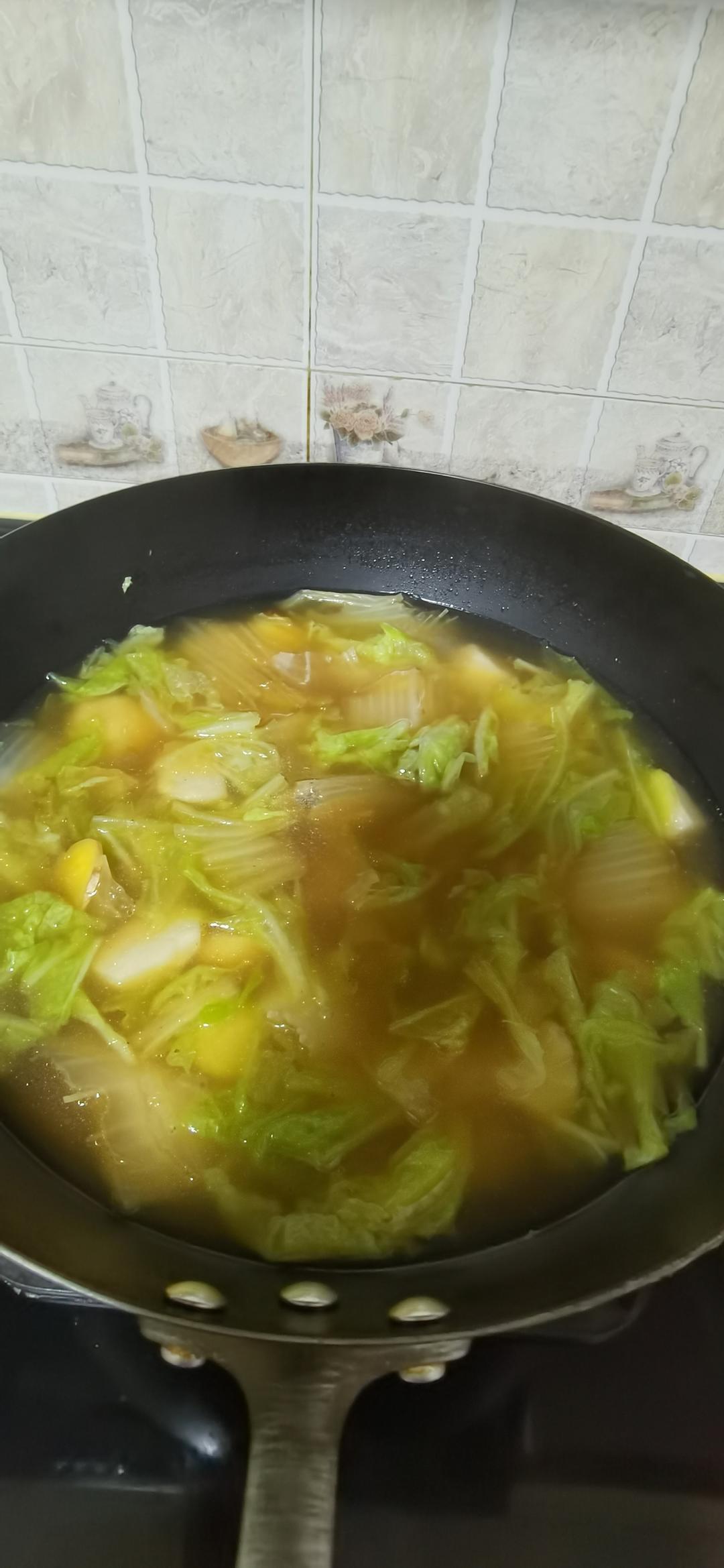 芋头白菜汤