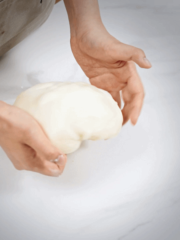 纯奶手撕吐司的做法 步骤1