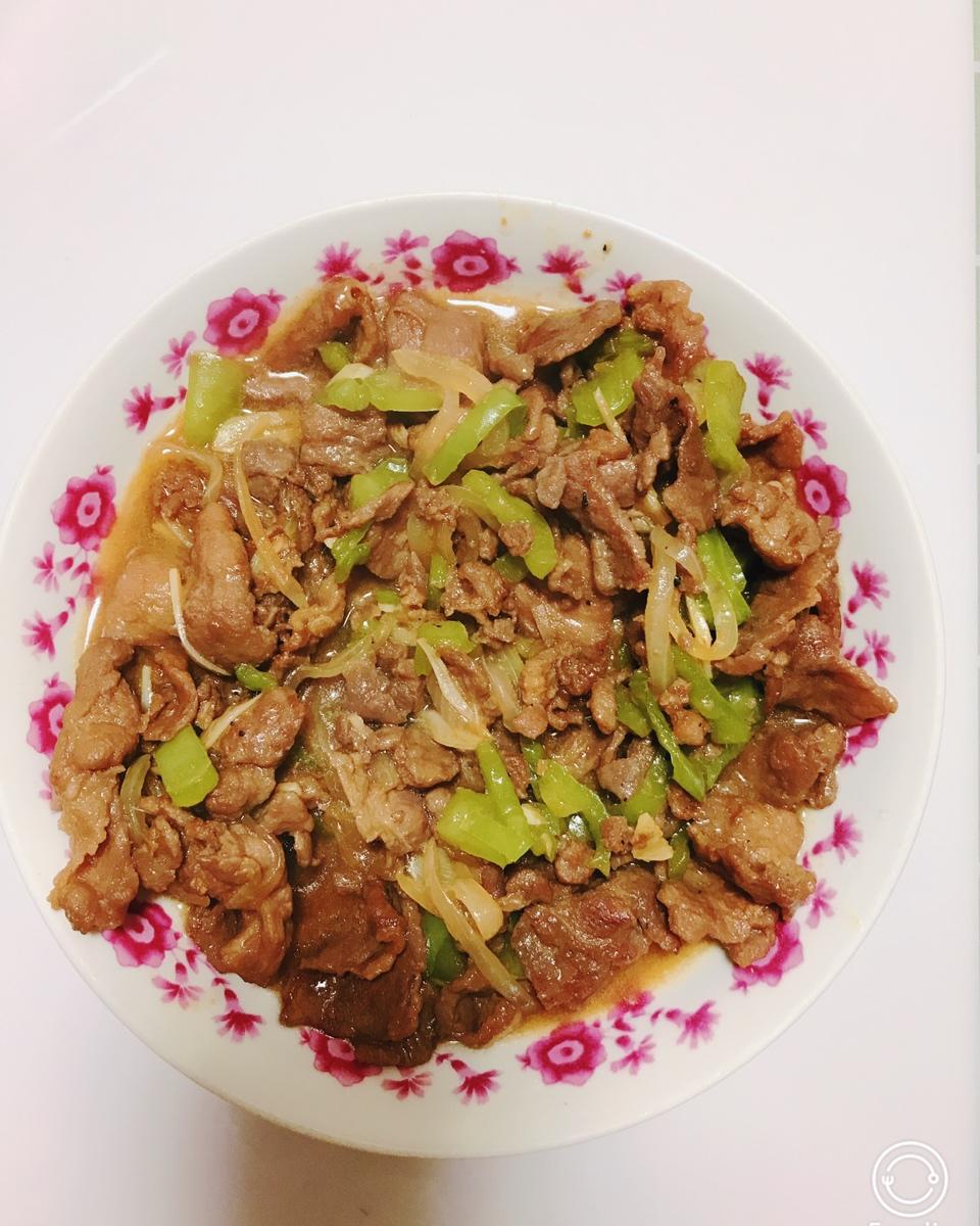 青椒炒牛肉