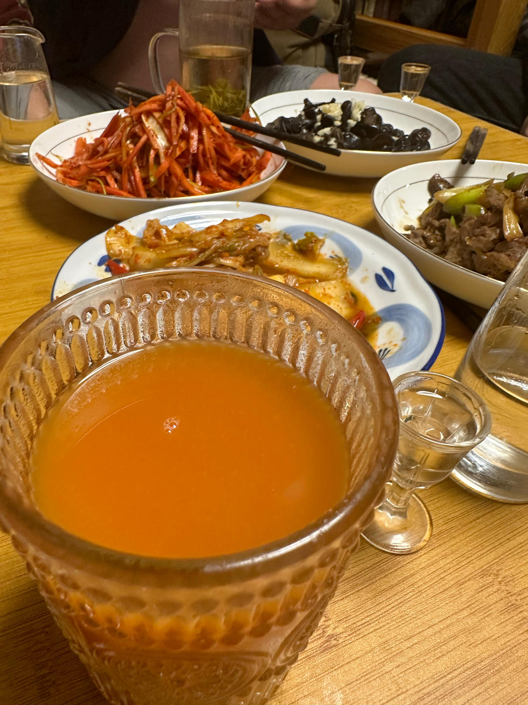 一杯有神奇魔力的饮品🍹胡萝卜🥕苹果🍎汁（热饮）