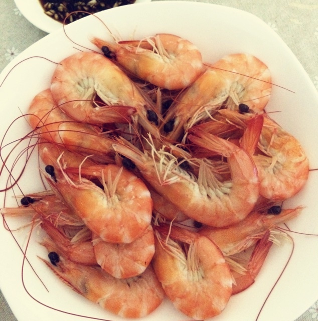 囍◎做的水煮大虾