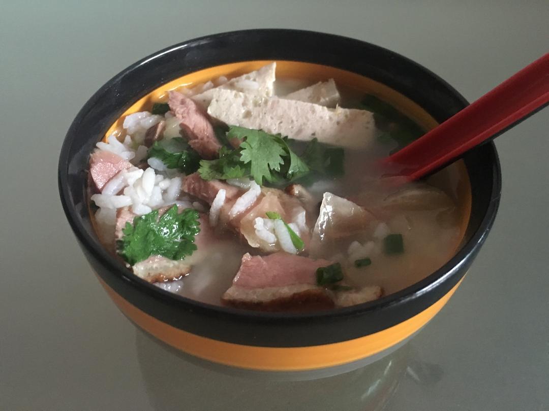 潮汕鸭脯粥