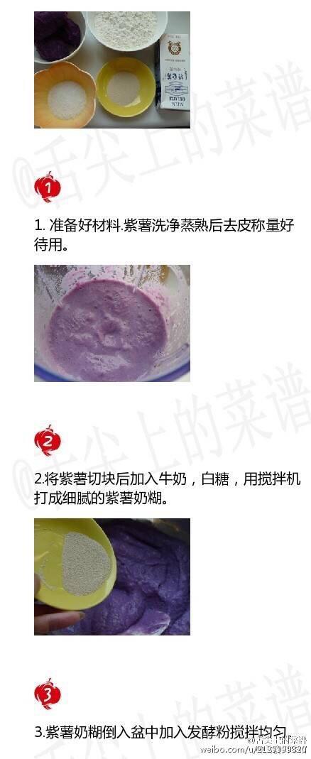 紫薯发糕的做法 步骤2