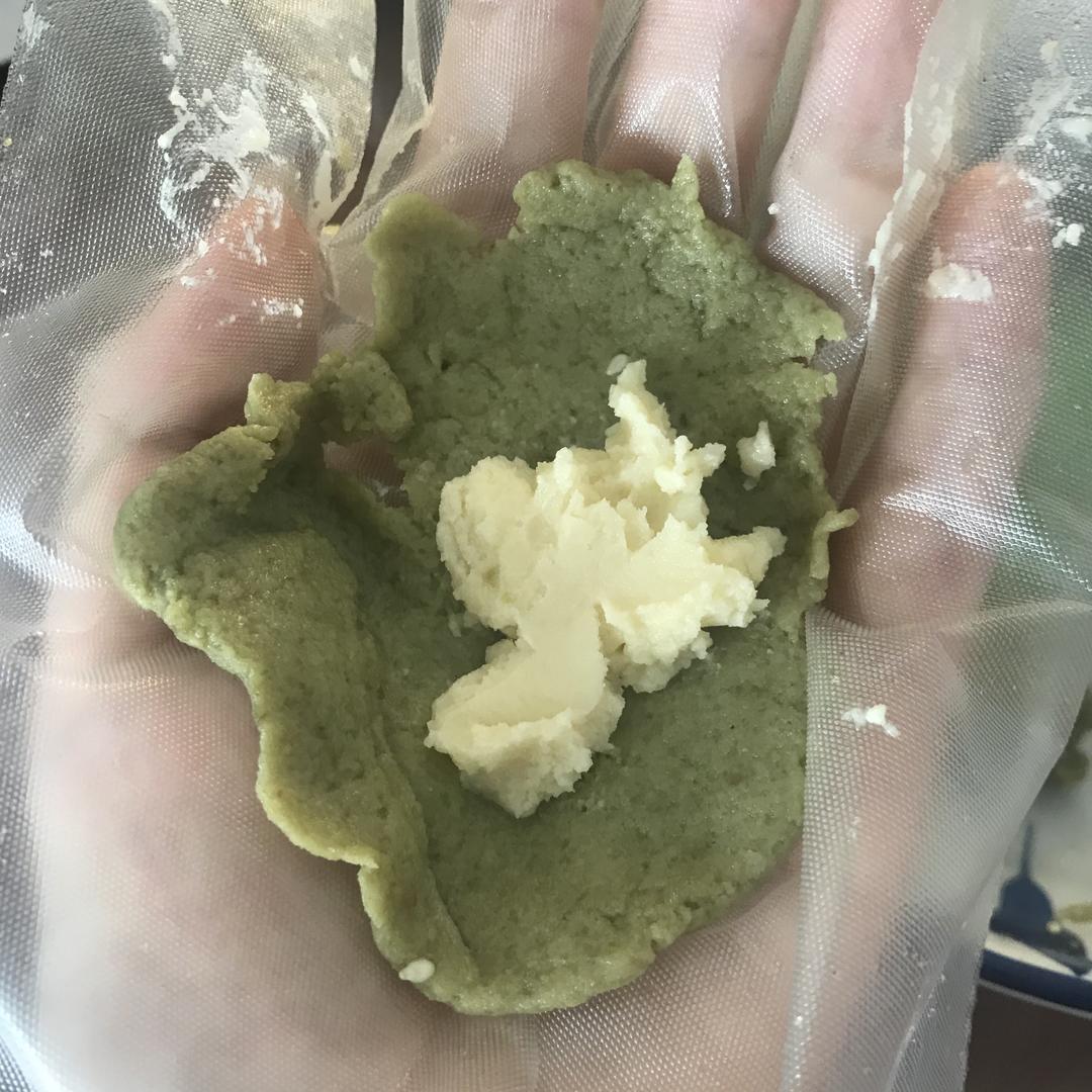 生酮 绿茶佛饼的做法 步骤2