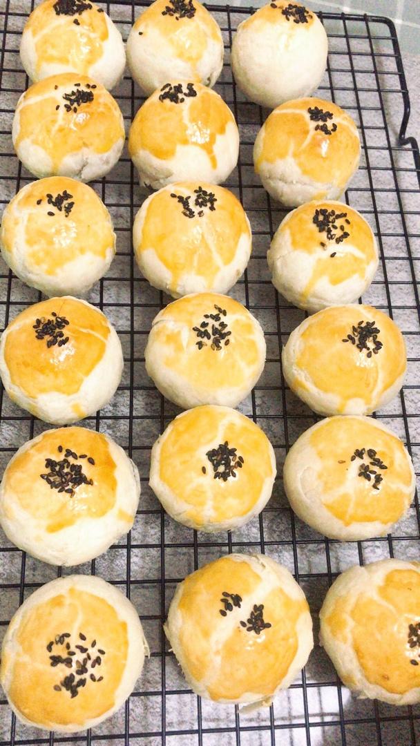 蛋黄酥，手工蛋黄酥