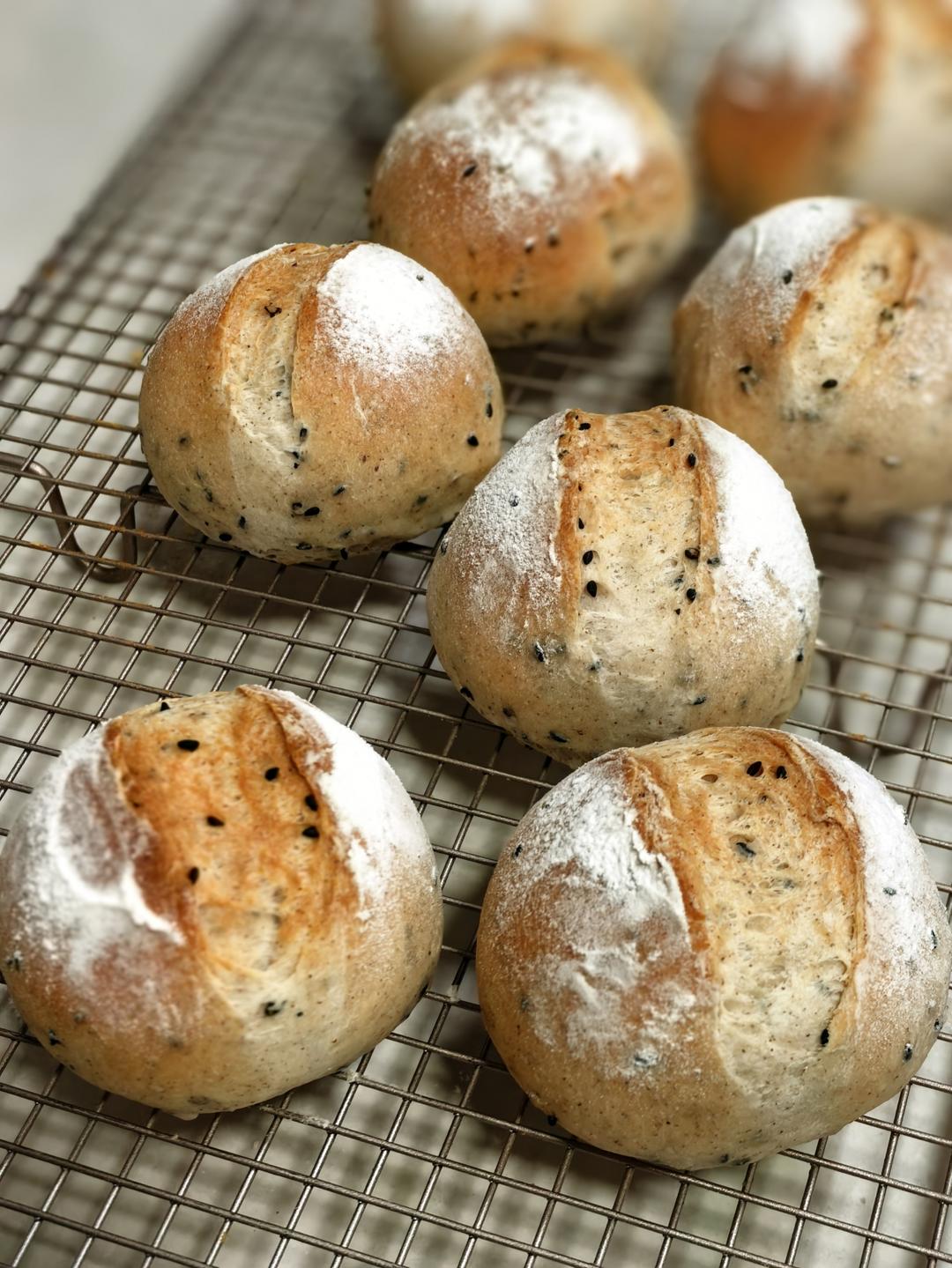 低卡法国黑芝麻球🔥超简单零失败配方㊙️