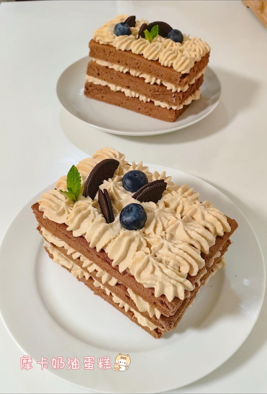 摩卡奶油蛋糕🍰秒杀蛋糕店