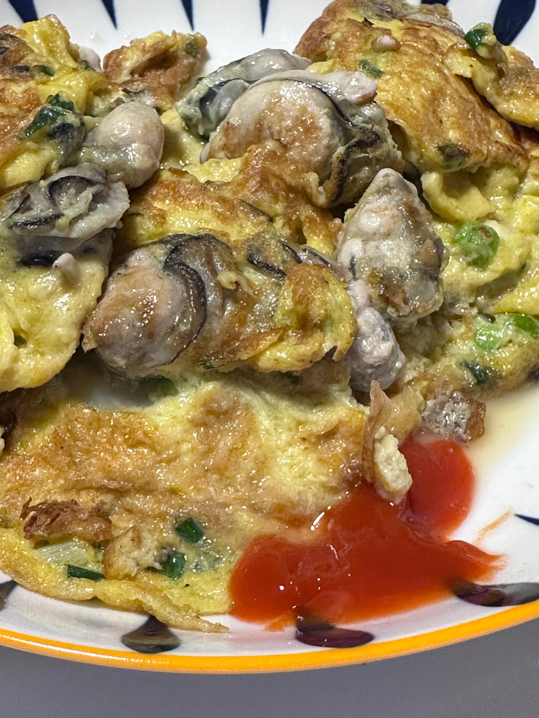 家常生蚝（蚝仔）煎蛋