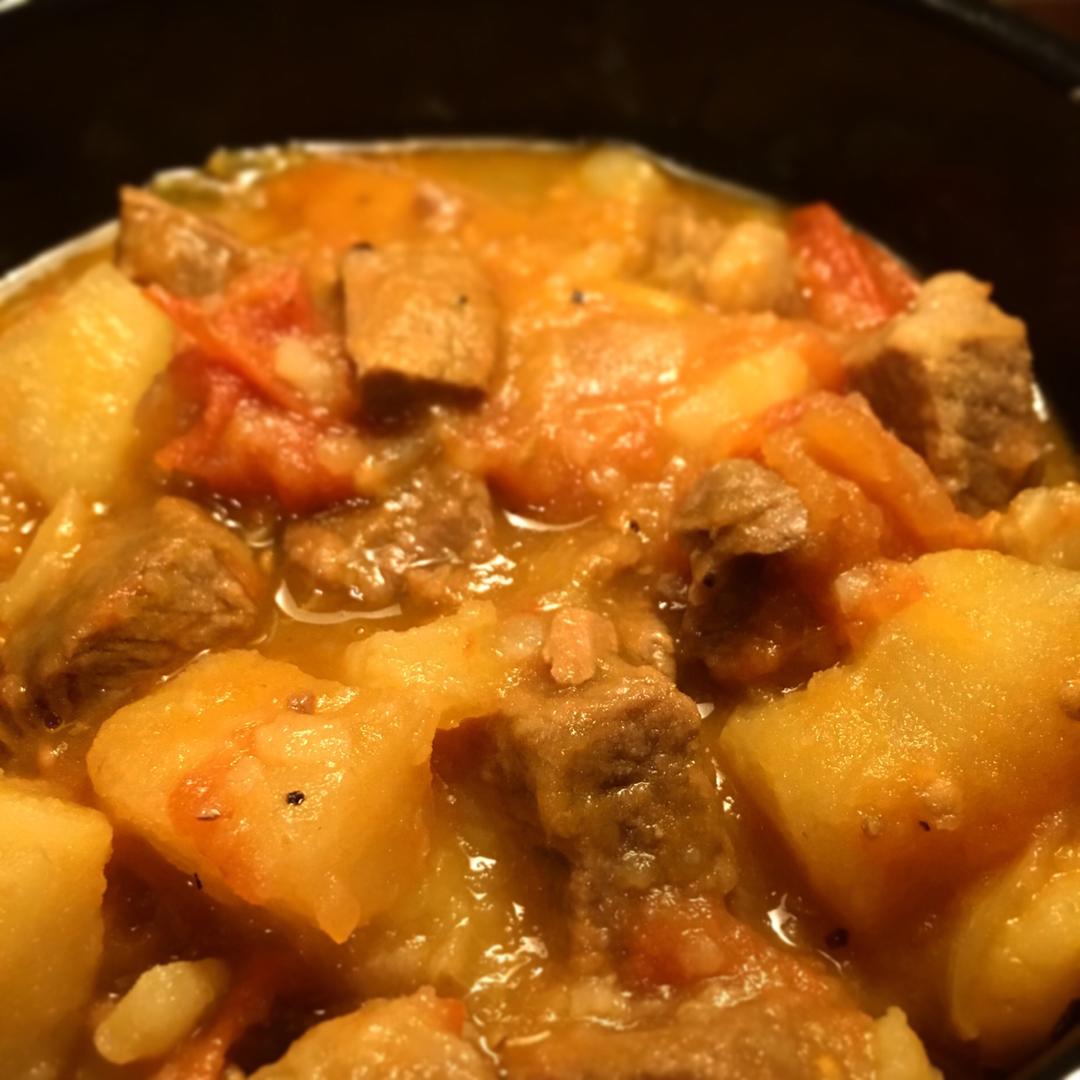 番茄牛腩(这样做牛肉不会老哦）