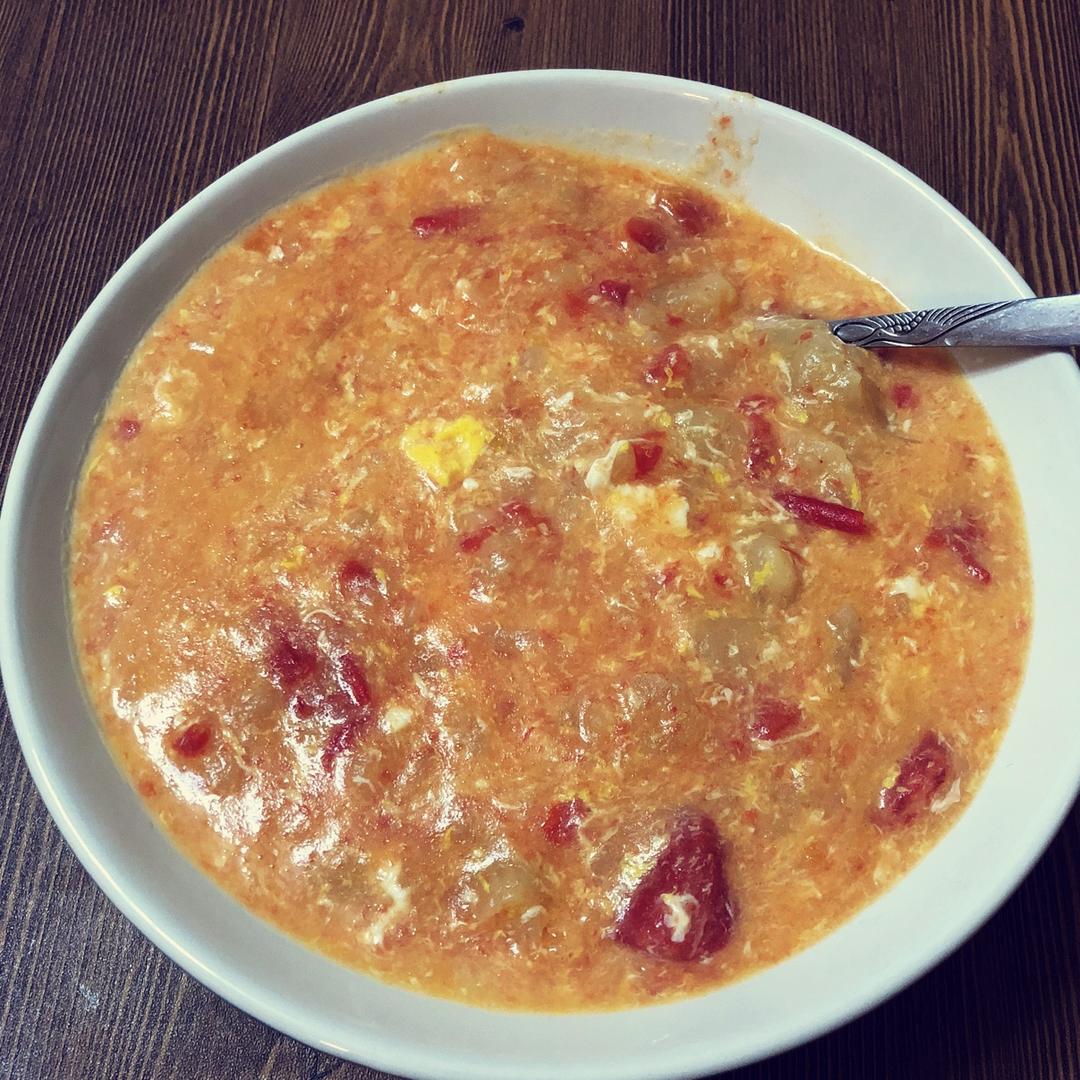 凉了也不会坨在一起的疙瘩汤