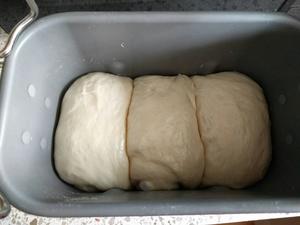 北海道吐司面包(100%中种+象印面包机)的做法 步骤6
