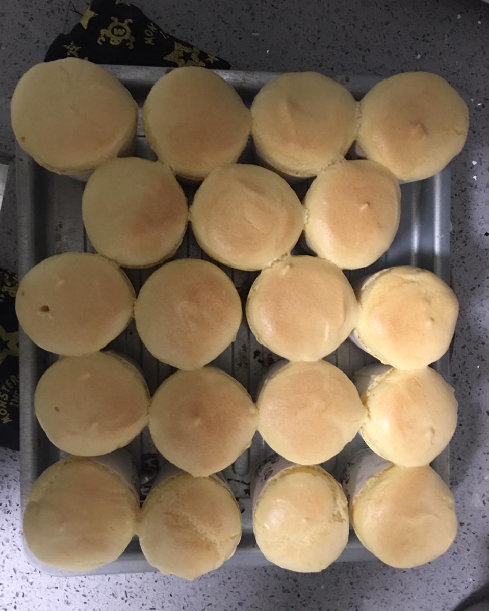 纸杯蛋糕 8寸戚风蛋糕的量