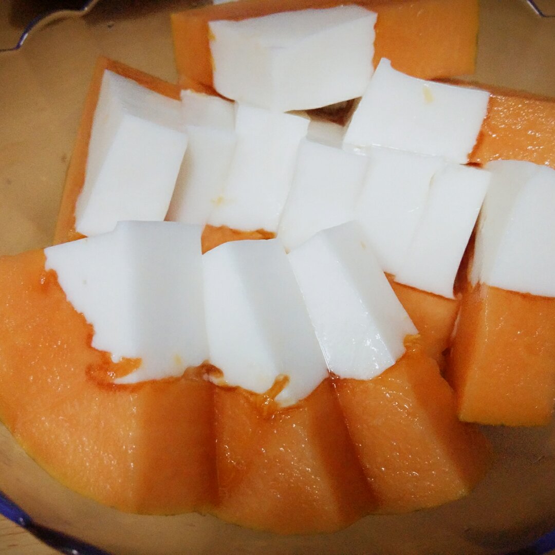 木瓜牛奶冻