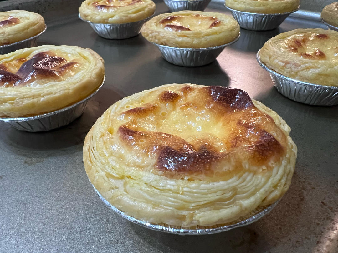 超嫩滑的葡式蛋挞(全蛋版)新手友好『秒杀KFC』