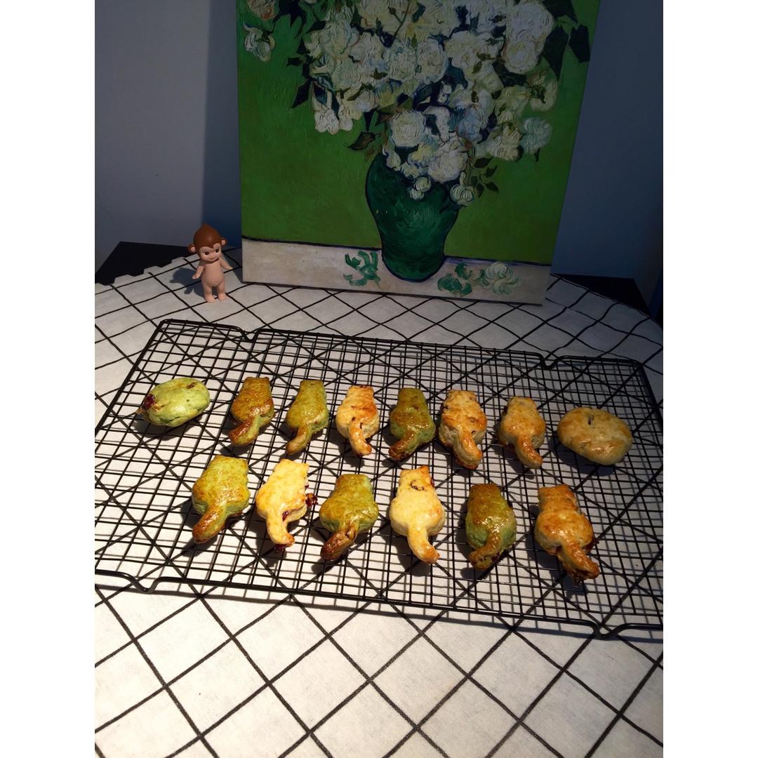 快手淡奶油蔓越莓司康（零失败）