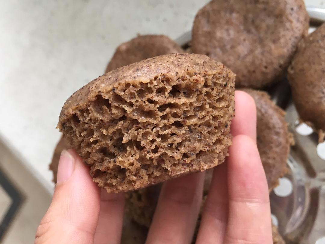 无油无糖无麸质纯荞麦枣泥纯素发糕 跟蛋糕媲美的柔软滋润