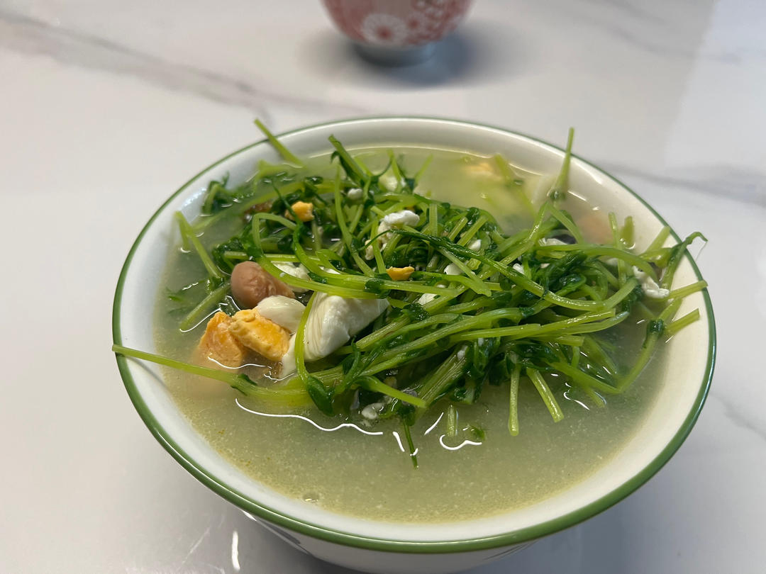上汤豆苗