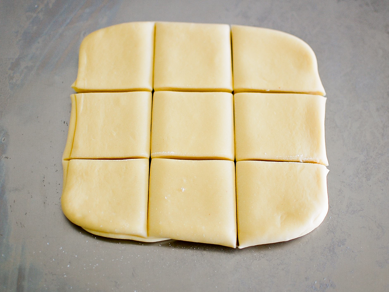 牛奶方块小面包（省时简易法）的做法 步骤7