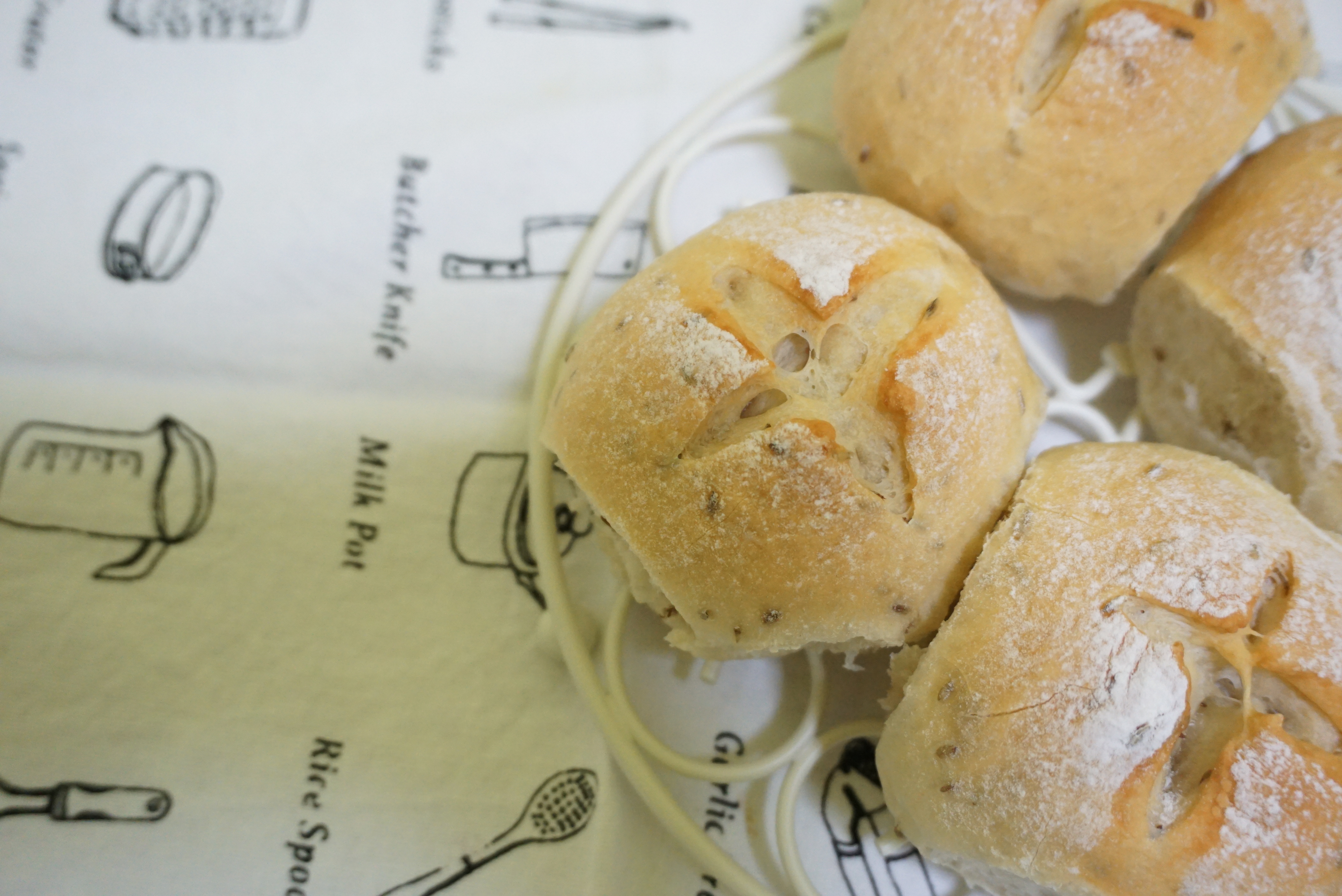 酥脆孜然面包—给早餐添点新味道的做法