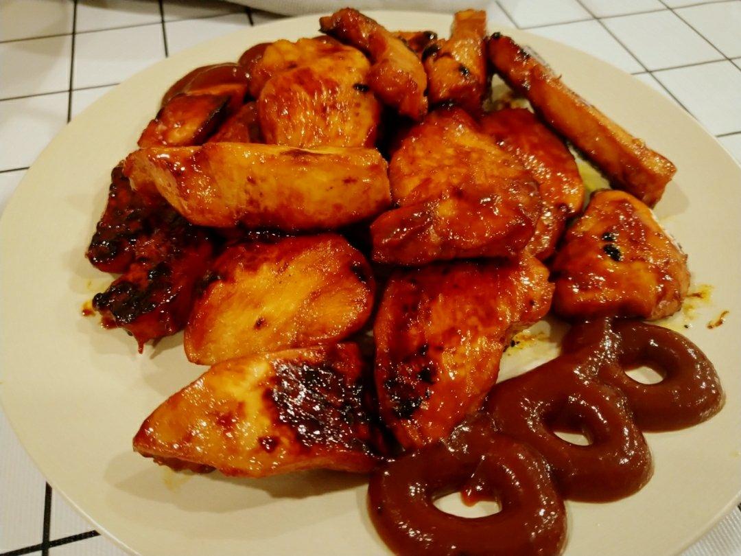 独食快手菜——蜜汁鸡胸肉