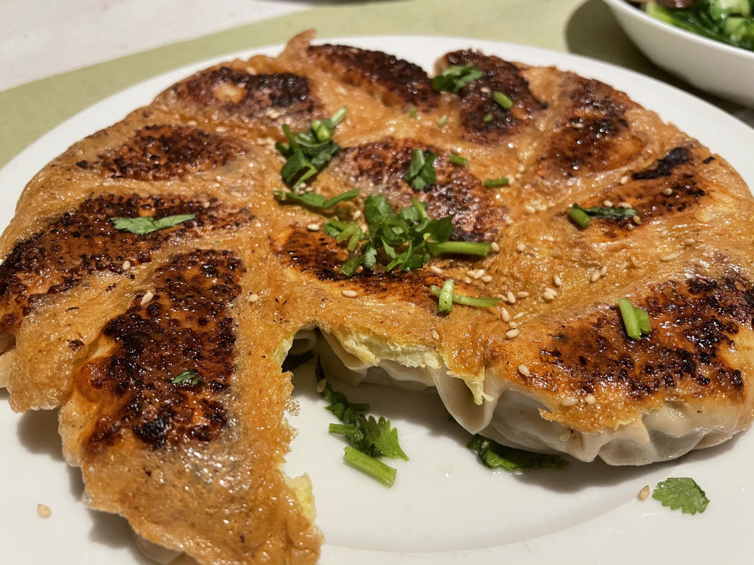 懒人快手抱蛋煎饺