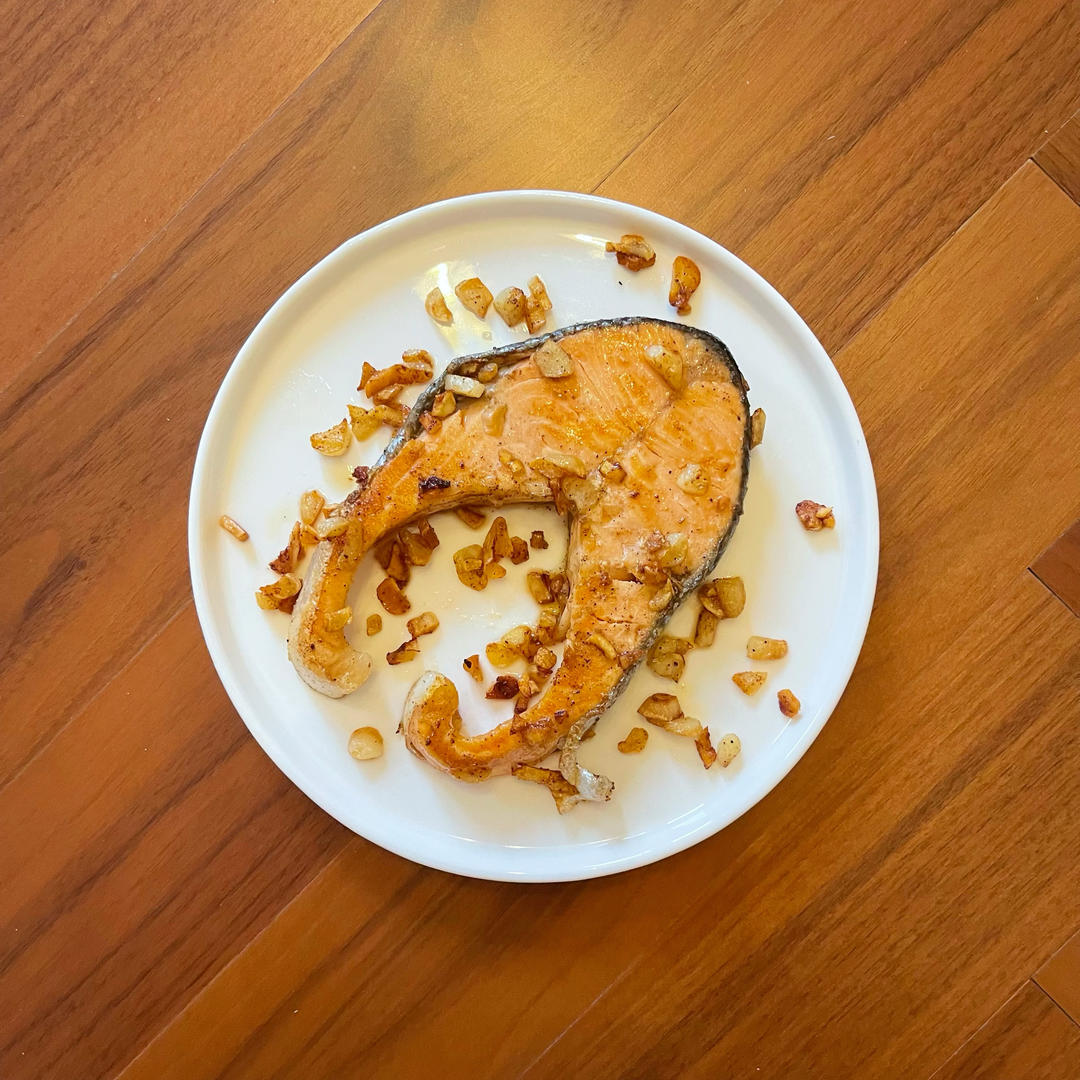 黄油蒜香三文鱼（绝密版）