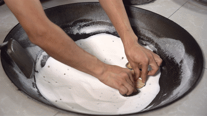 纯奶手撕吐司的做法 步骤1