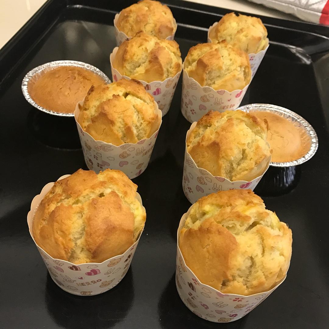 香蕉马芬蛋糕