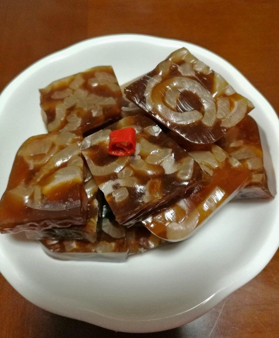 【猪皮冻图片】馨越妈妈_下厨房