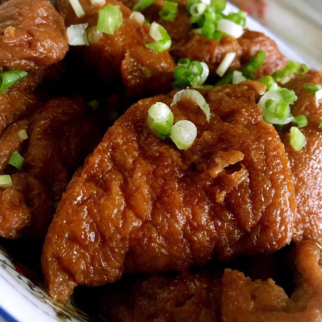 j哥麻麻做的香卤油泡豆腐