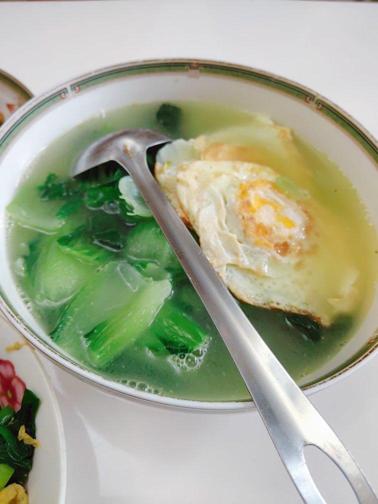 快手汤｜青菜鸡蛋汤
