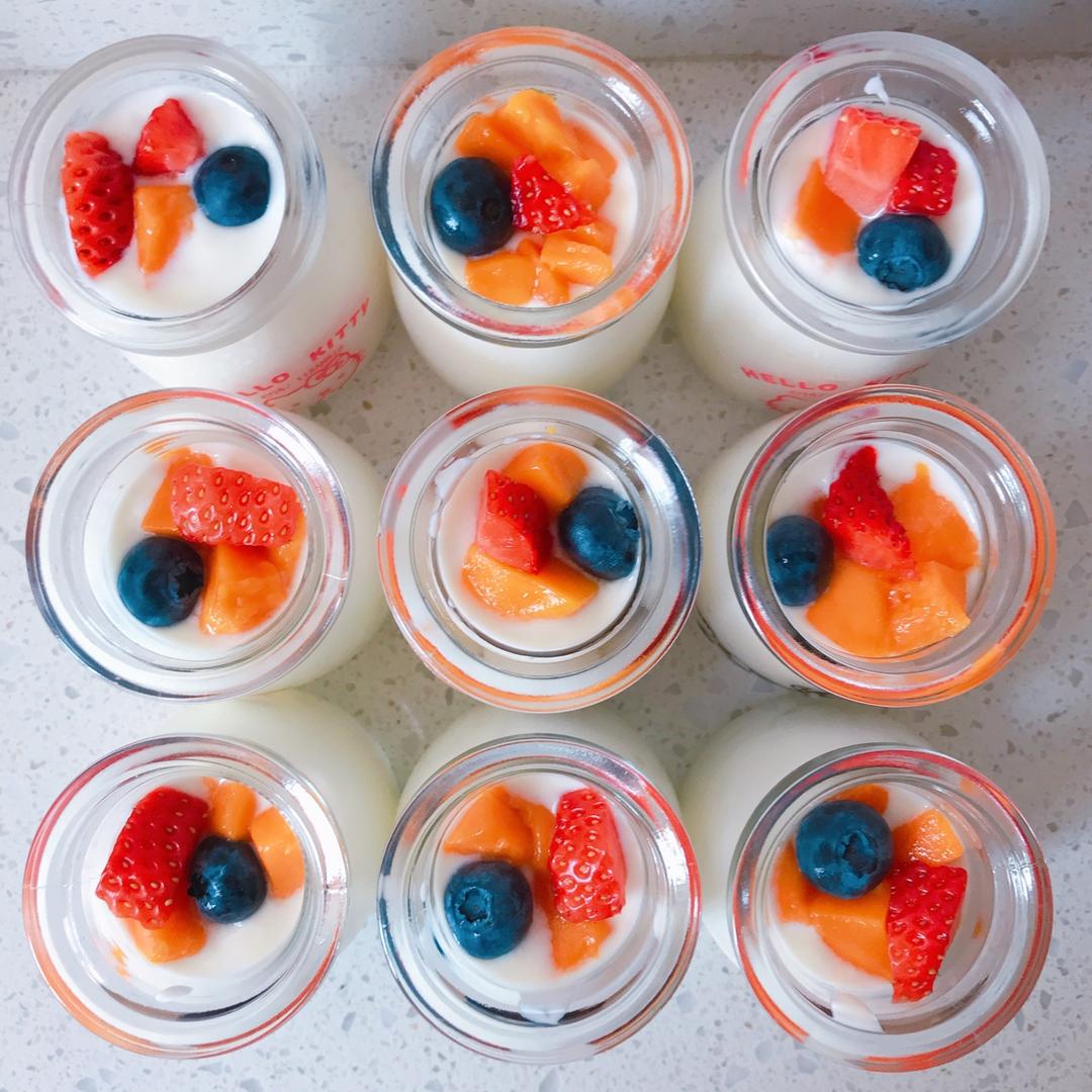 懒人版自制柔滑酸奶