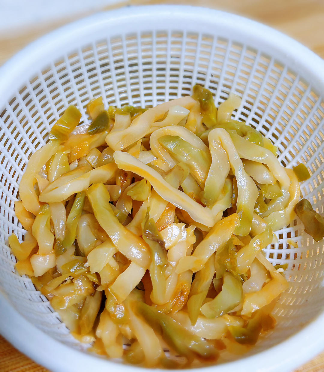 肉末鸡蛋炒榨菜的做法 步骤3