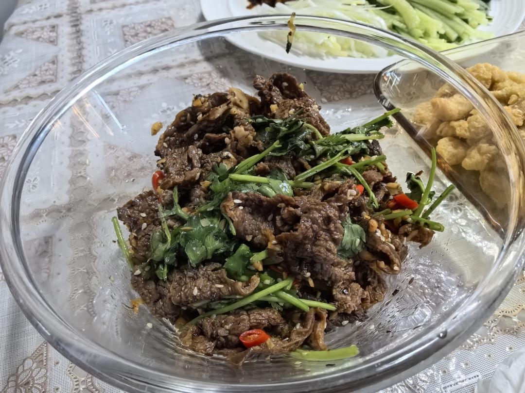 这个太绝了｜香菜拌牛肉‼️巨好吃
