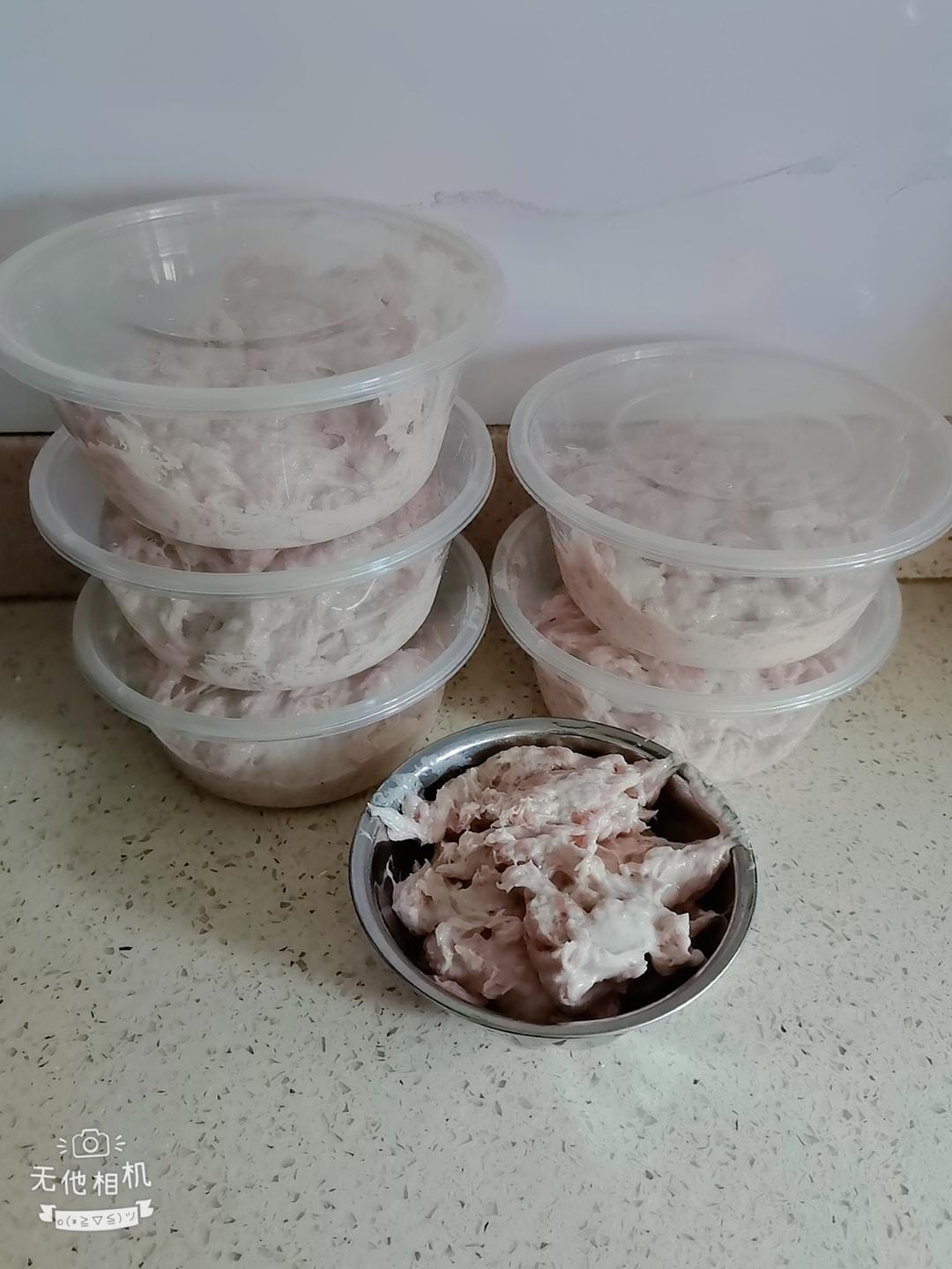 温州瘦肉丸，自制无添加剂快手做的猪肉羹
