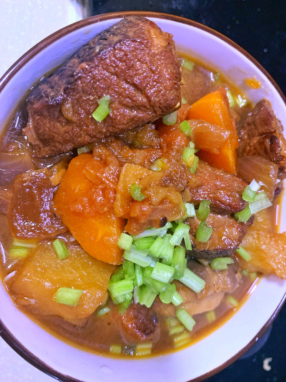 番茄土豆炖牛腩