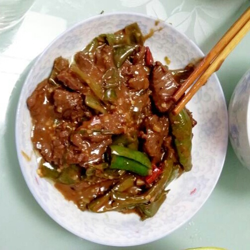 青椒牛柳