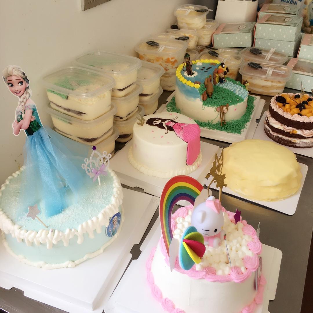 我的生日蛋糕成品集