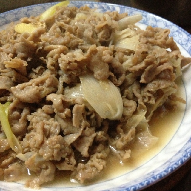 葱爆羊肉