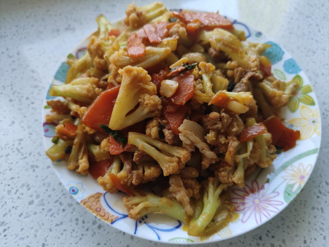 干锅有机花菜
