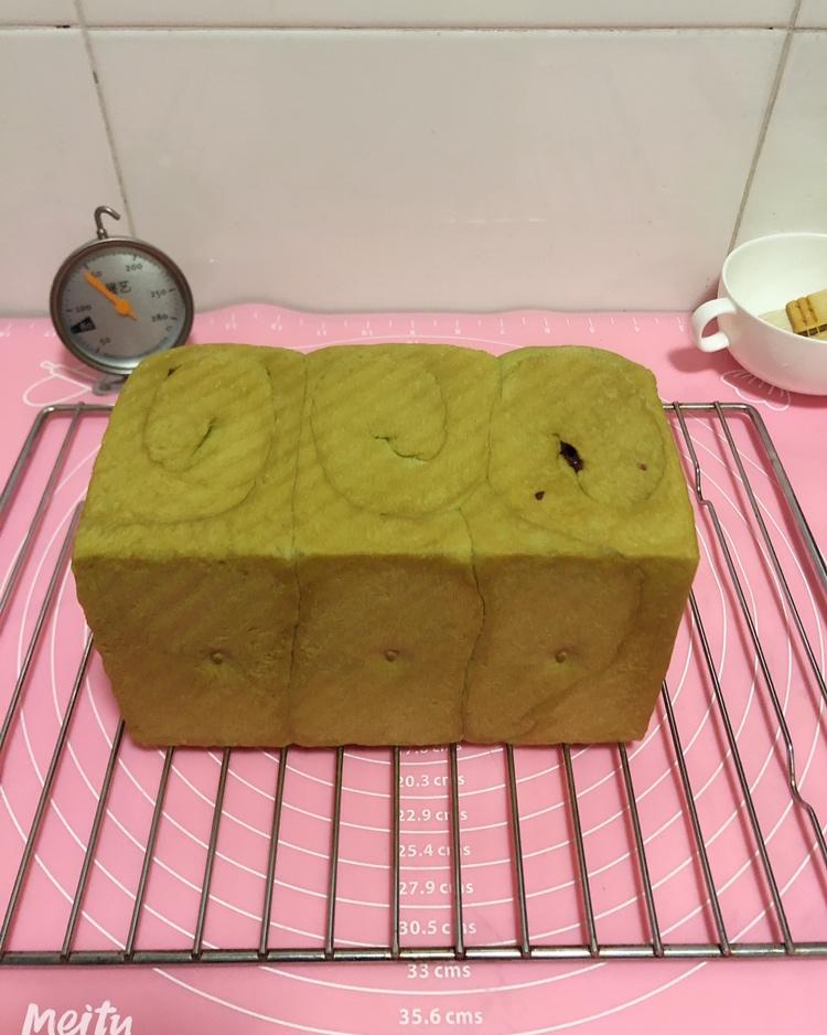 抹茶红豆吐司（详述手揉方法)