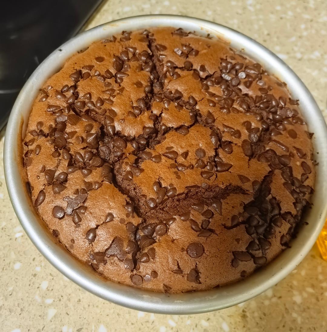 巧克力戚风蛋糕6寸(基础易成功版)