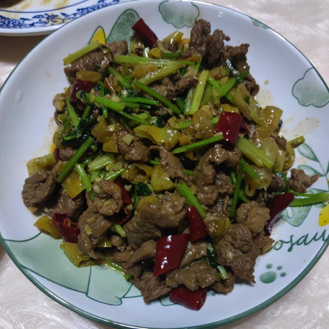 泡椒牛肉