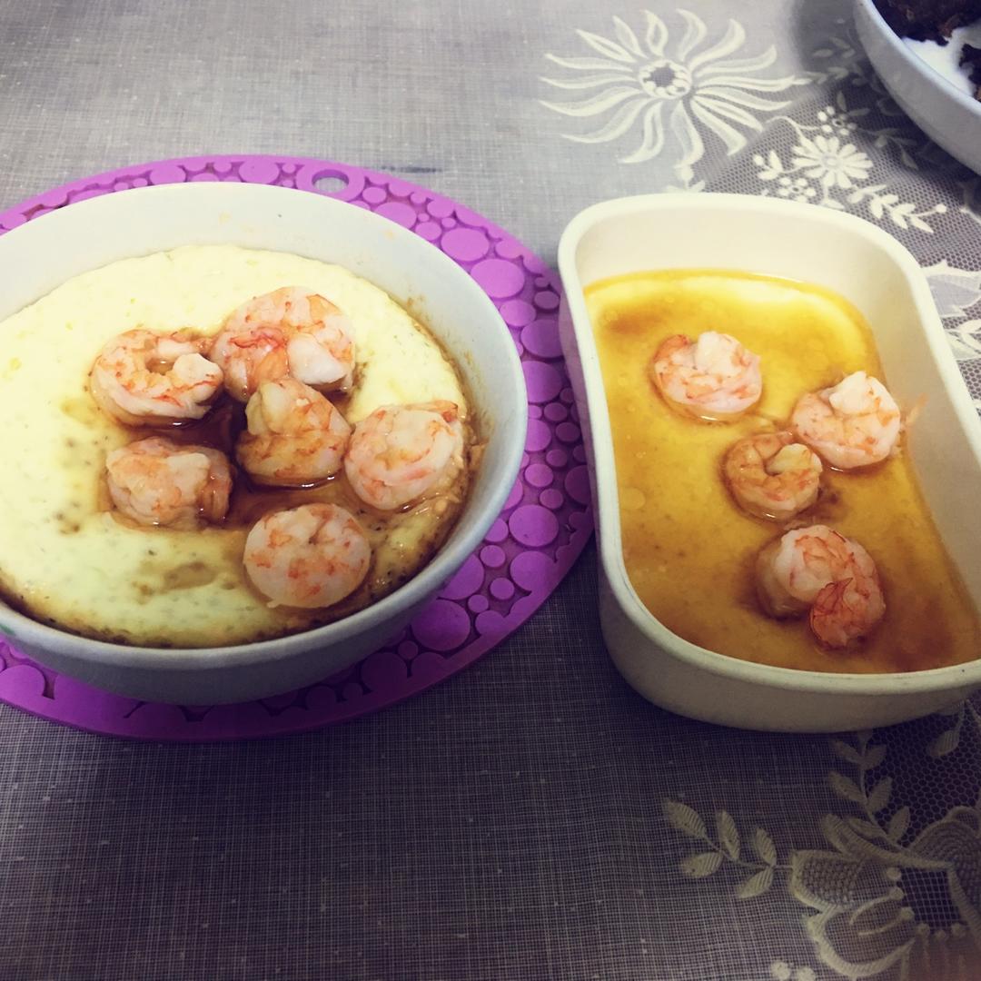 堂妈教你做虾仁蛋羹