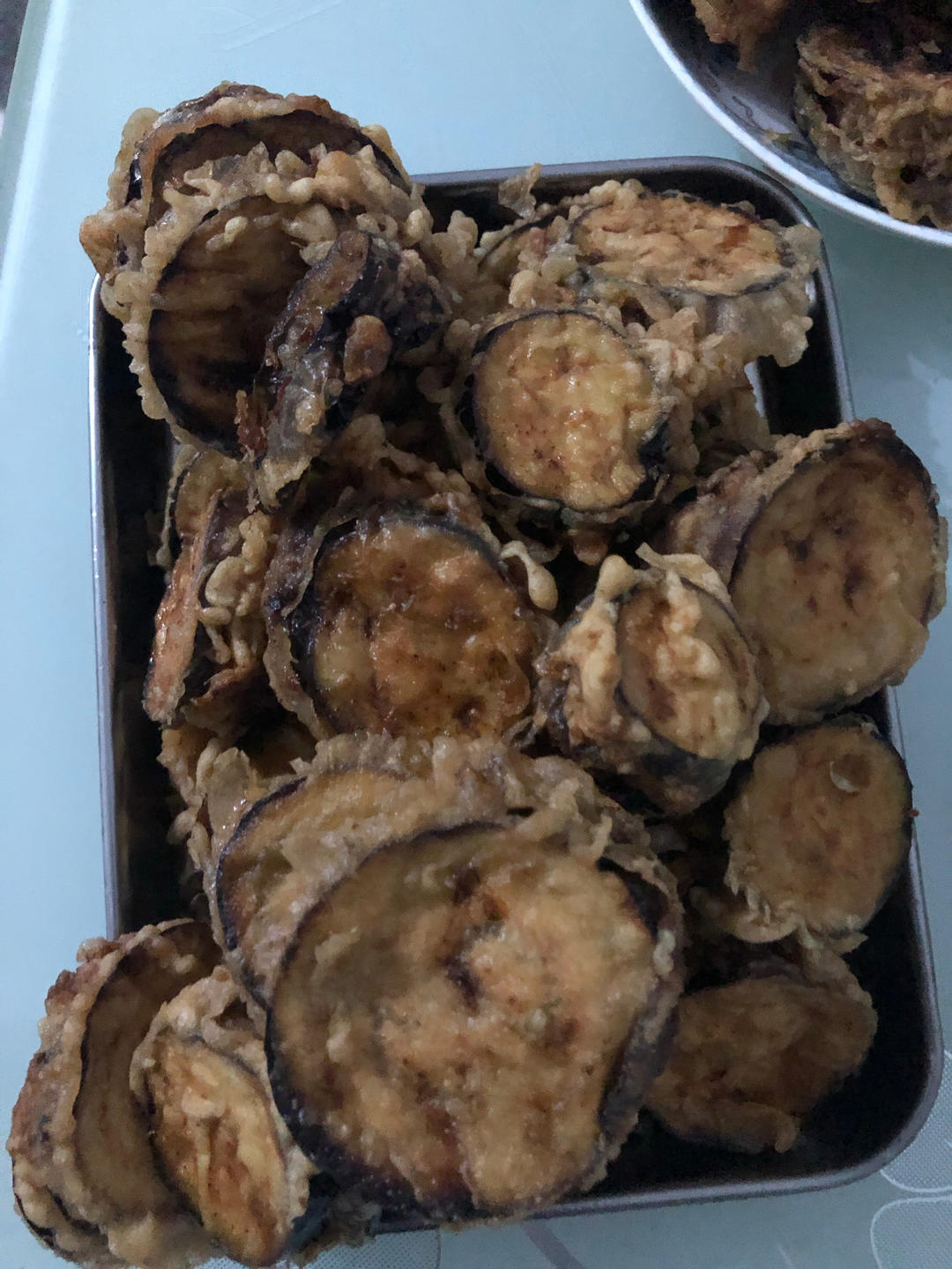 家常主食 炸茄盒 肉馅儿茄子